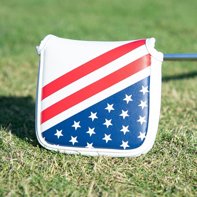 Golf Putter Cover USA Mallet Putter Headcover - Image 4
