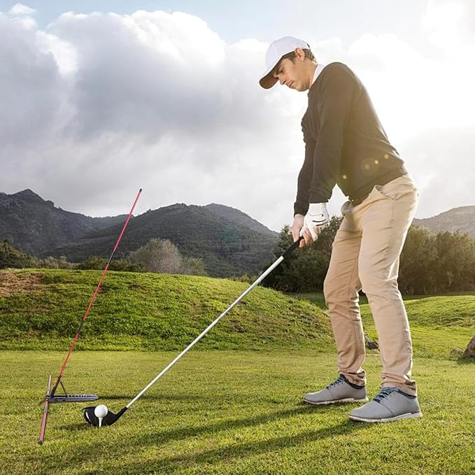 Golf Alignment Stick Holder, Golf Swing Plane Trainer - Image 7