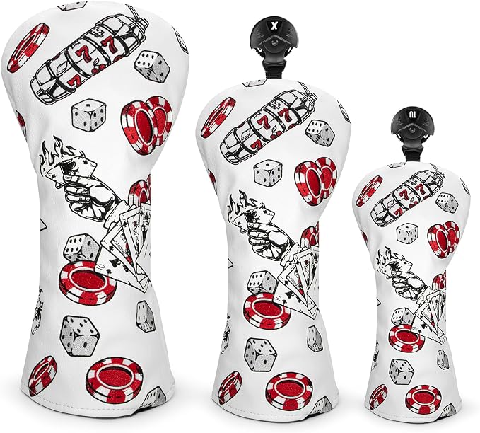 Golf Club Headcover for Driver Covers, Fairway Wood Covers, Hybrid Covers - Image 2