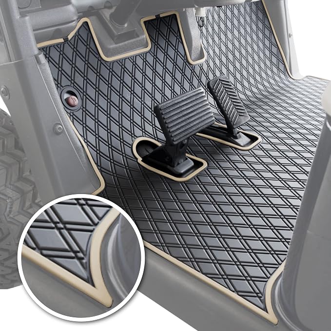 Xtreme Mats Compatible with EZGO RXV Golf Cart Mat, Full Coverage Golf Cart by XtremeGolfCartMats