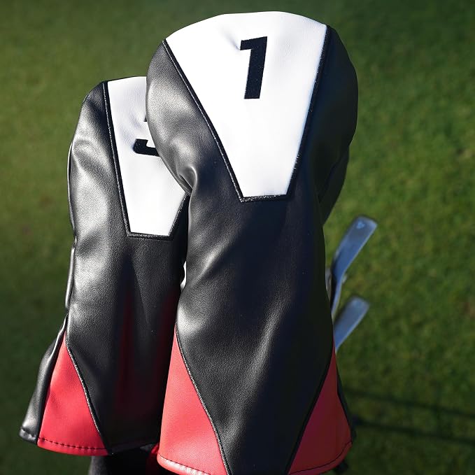 Single Headcover, Easy Slip-On Easy-Off Golf Club Headcover, Fleece Lined - Image 3