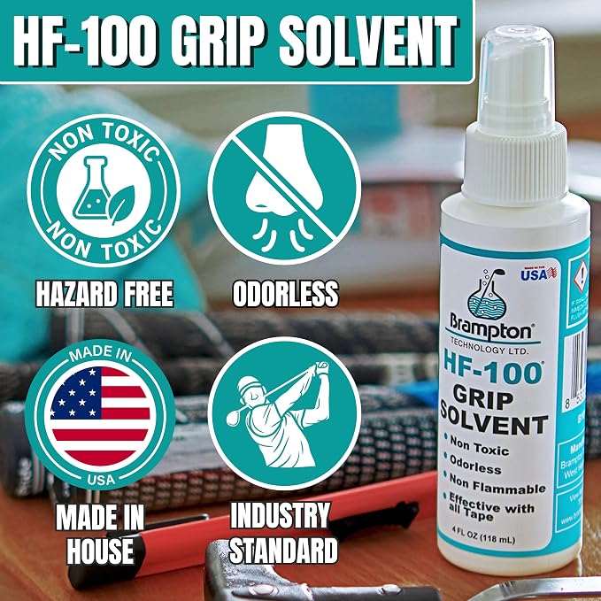 Brampton HF-100 Premium Golf Grip Solvent - Image 2