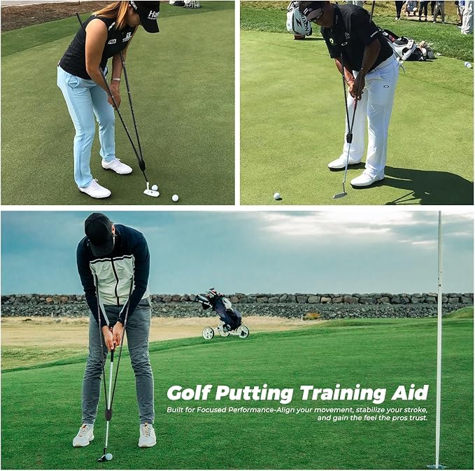Golf Putting Practice Aid Putter Alignment Aid - Image 5