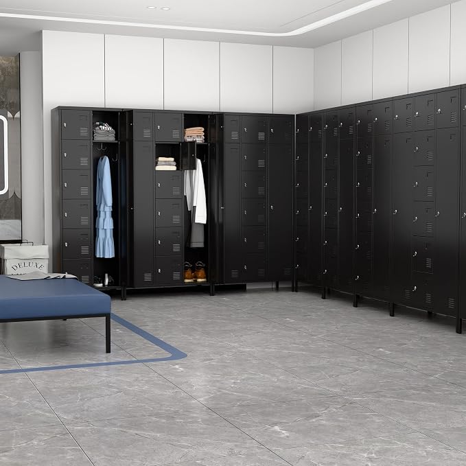 METAN Metal Locker for School Office Gym Bedroom, 10 Doors Steel Storage Locker - Image 8