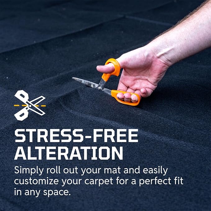AutoFloorGuard AFG8018 17 Foot x 7.3 Foot Golf Cart Medium Size Garage Carpet - Image 4
