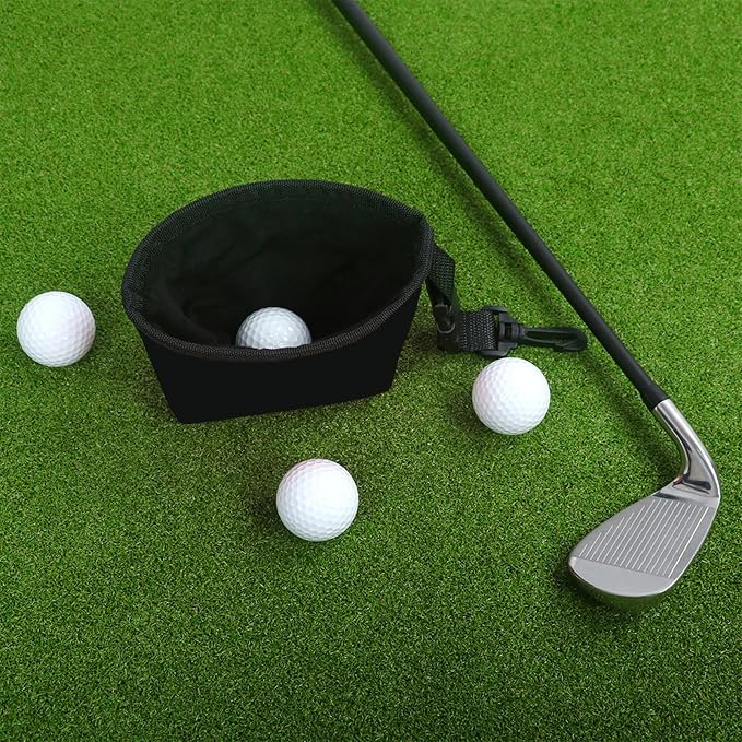 Golf Ball Cleaner Bag Club Cleaning Kit Waterproof Golf Ball Washer Pouch - Image 3