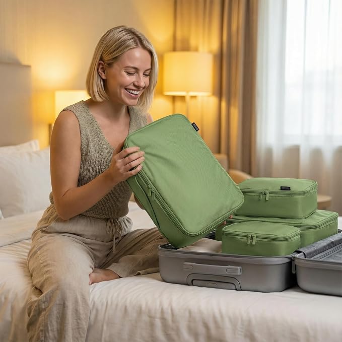 6 Set Compression Packing Cubes - Image 4