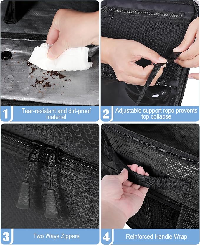 Golf Trunk Organizer, Waterproof Car Golf Locker - Image 4