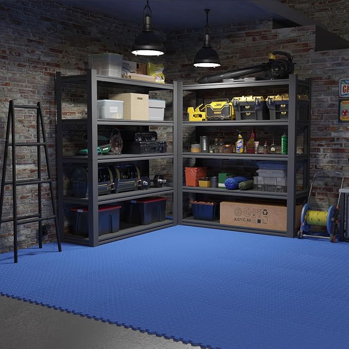 Home Gym Mat, Puzzle Exercise Mat, EVA Interlocking Foam Floor Tiles - Image 7