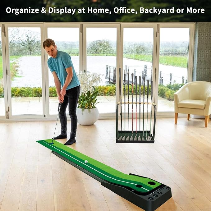 Crestgolf Golf Club Organizers Golf Club Display Golf Putter Rack - Image 6