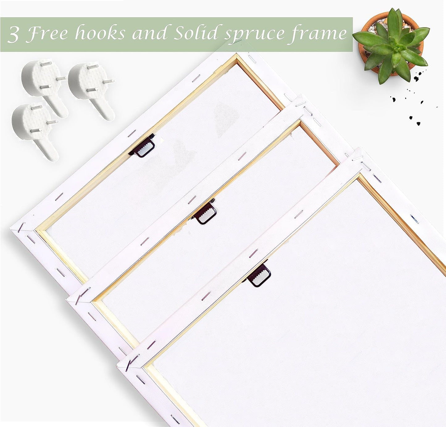 Induslyfe Framed Grass Wall Art Canvas Decor Set of 3, Matisse Wall Art Framed Prints Posters Mid Century Modern Art, Aesthetic Floral Botanical wall art for bedroom, living room, bathroom 12x16