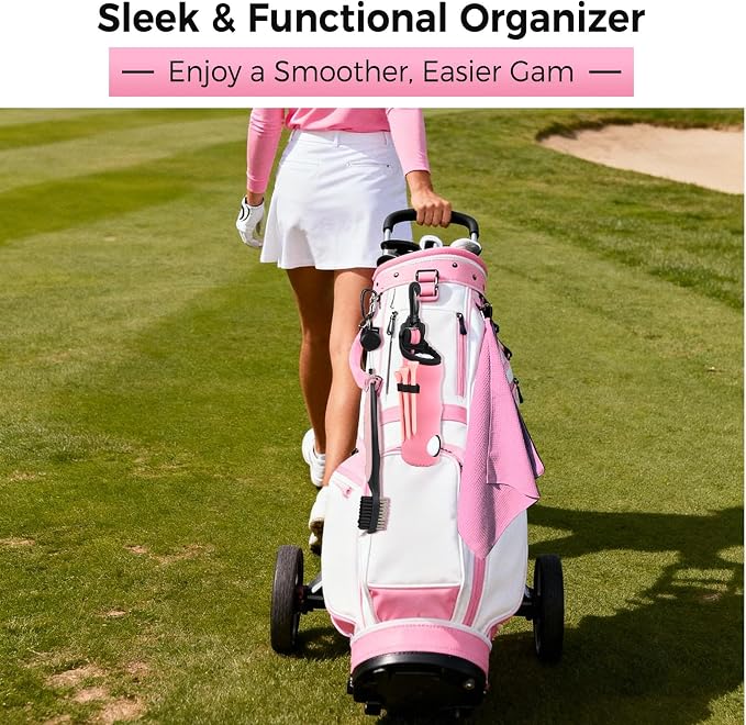 Pink Golf Accessories for Women, Acrylic Paint Ink 16 Pcs Golf Essentials Kit - Image 6