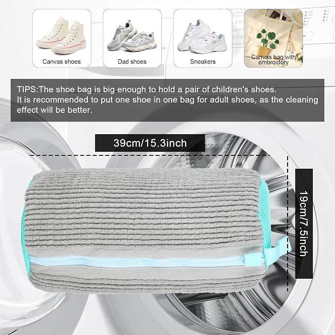 Shoe Washing Machine Bag Sole suds Magic Bag Laundry Shoes Bag - Image 2