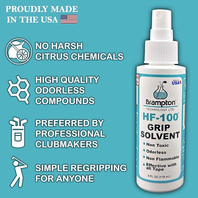 Brampton HF-100 Premium Golf Grip Solvent - Image 2