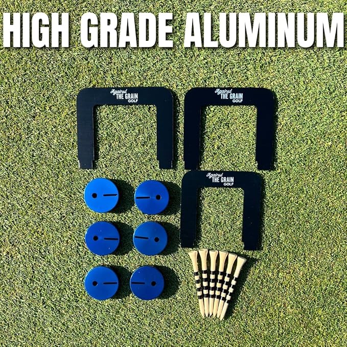 Golf Putting Gate 3 Pack with 6 Tees & Detachable Bases - Image 6