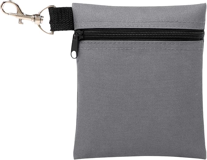 BuyAgain Golf Tee Pouch, 5.62 X 6.87 Inch Professional Zipper Golf Tee/Ball by BuyAgain