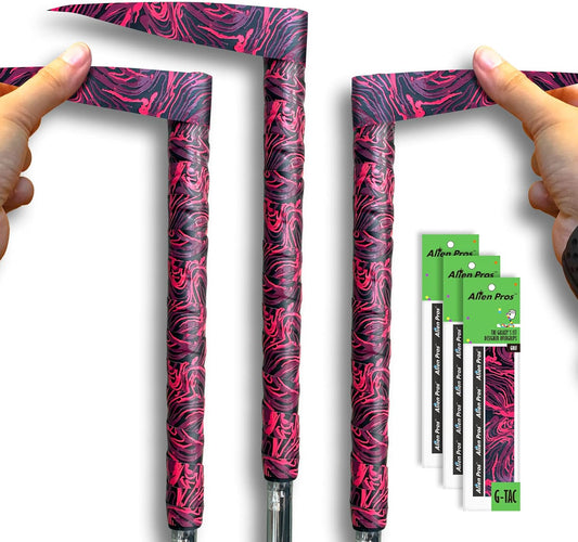 Alien Pros Golf Grip Wrapping Tapes - Innovative Golf Club Grip Solution - Enjoy a Fresh New Grip Feel in Less Than 1 Minute