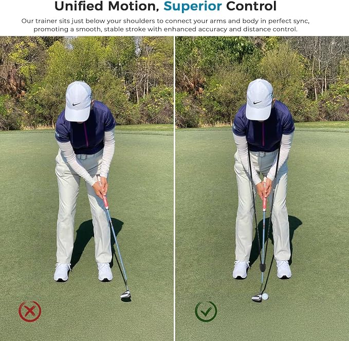 Golf Putting Practice Aid Putter Alignment Aid - Image 3