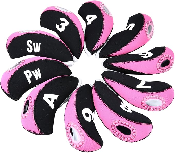 Sword &Shield sports 10pcs/Set Golf Iron Club Head Covers by Unknown