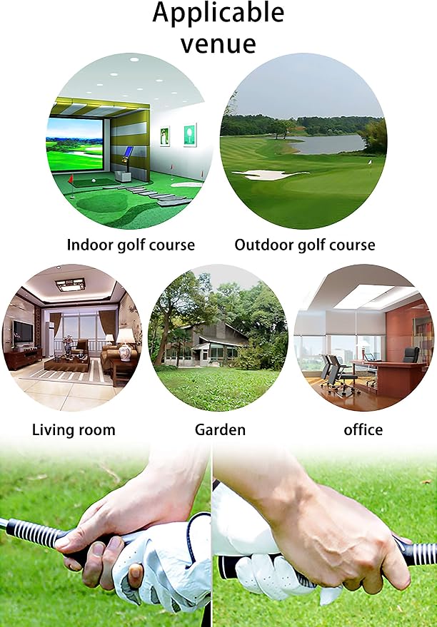 2Pcs Golf Swing Training Grip, Right-Handed Golf Club Grip Trainer, Help Kids - Image 6