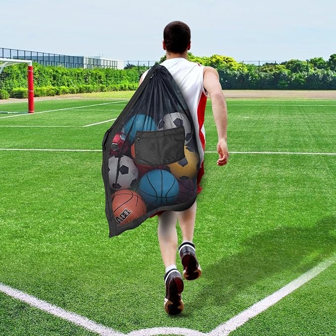 BROTOU 40" x 30" Extra Large Sports Ball Bag, Upgrade Thicken Ball Bags - Image 6