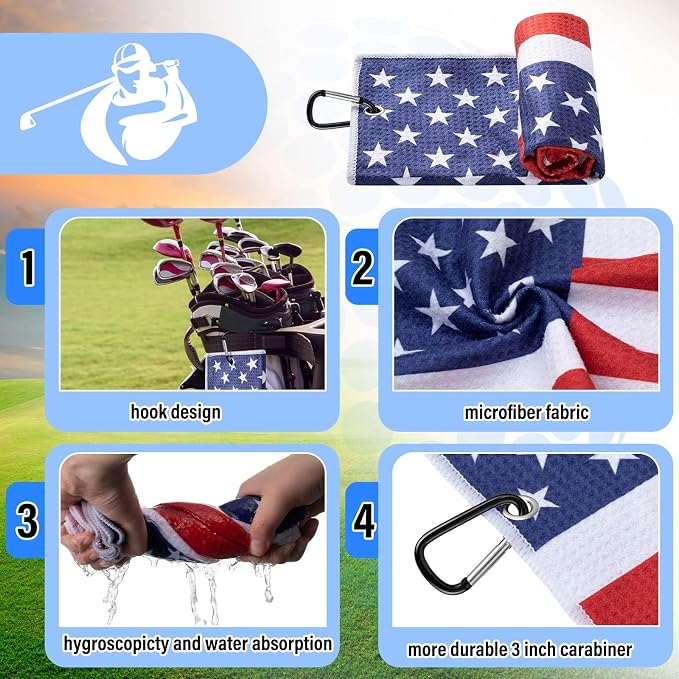 Liliful 12 Pcs Golf Accessories Kit, Include Golf Ball Bag - Image 3