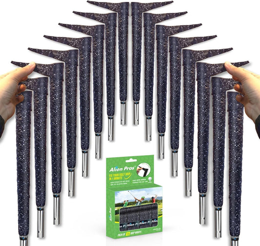 Alien Pros Golf Grip Wrapping Tapes - Innovative Golf Club Grip Solution - Enjoy a Fresh New Grip Feel in Less Than 1 Minute