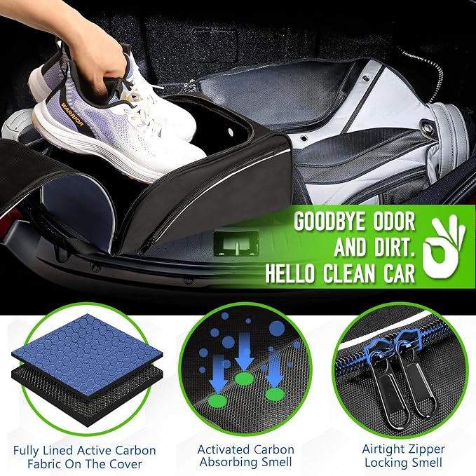 Smell Proof Shoe Cleat Bag for Travel Men - Image 5