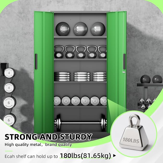 INTERGREAT Metal Storage Cabinet - Image 6