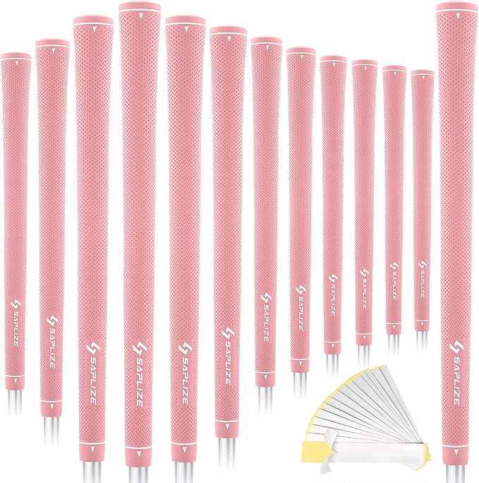 SAPLIZE Women’s Exclusive Golf Grips | Optimized Taper Design | Elegant Solid by Smartactionsmartplay