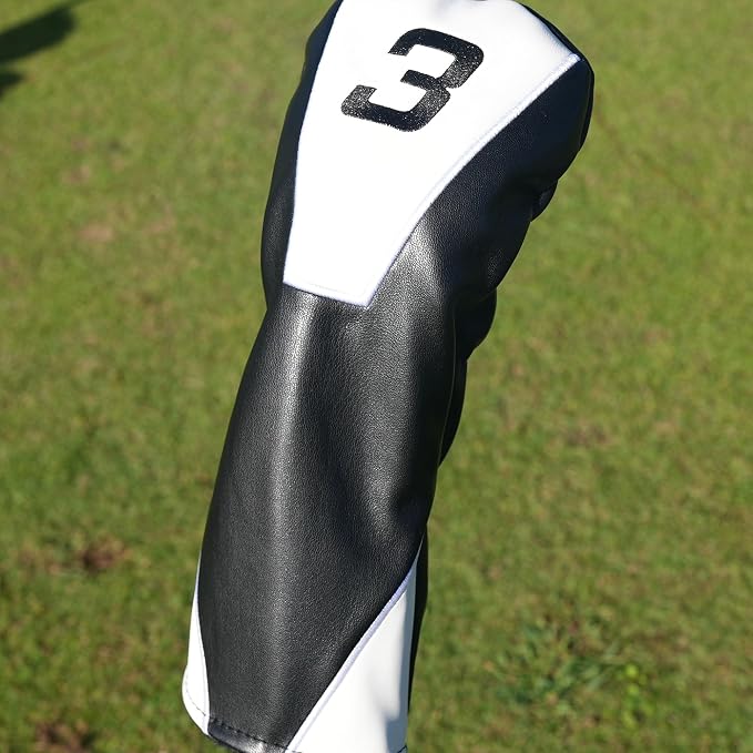 Single Headcover, Easy Slip-On Easy-Off Golf Club Headcover, Fleece Lined - Image 3