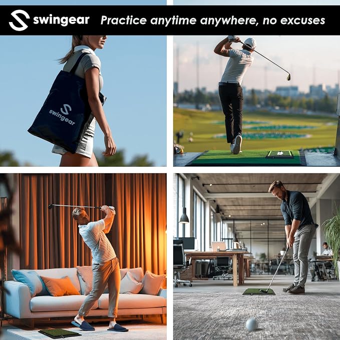 2 in 1 Golf Hitting Mat - Image 6