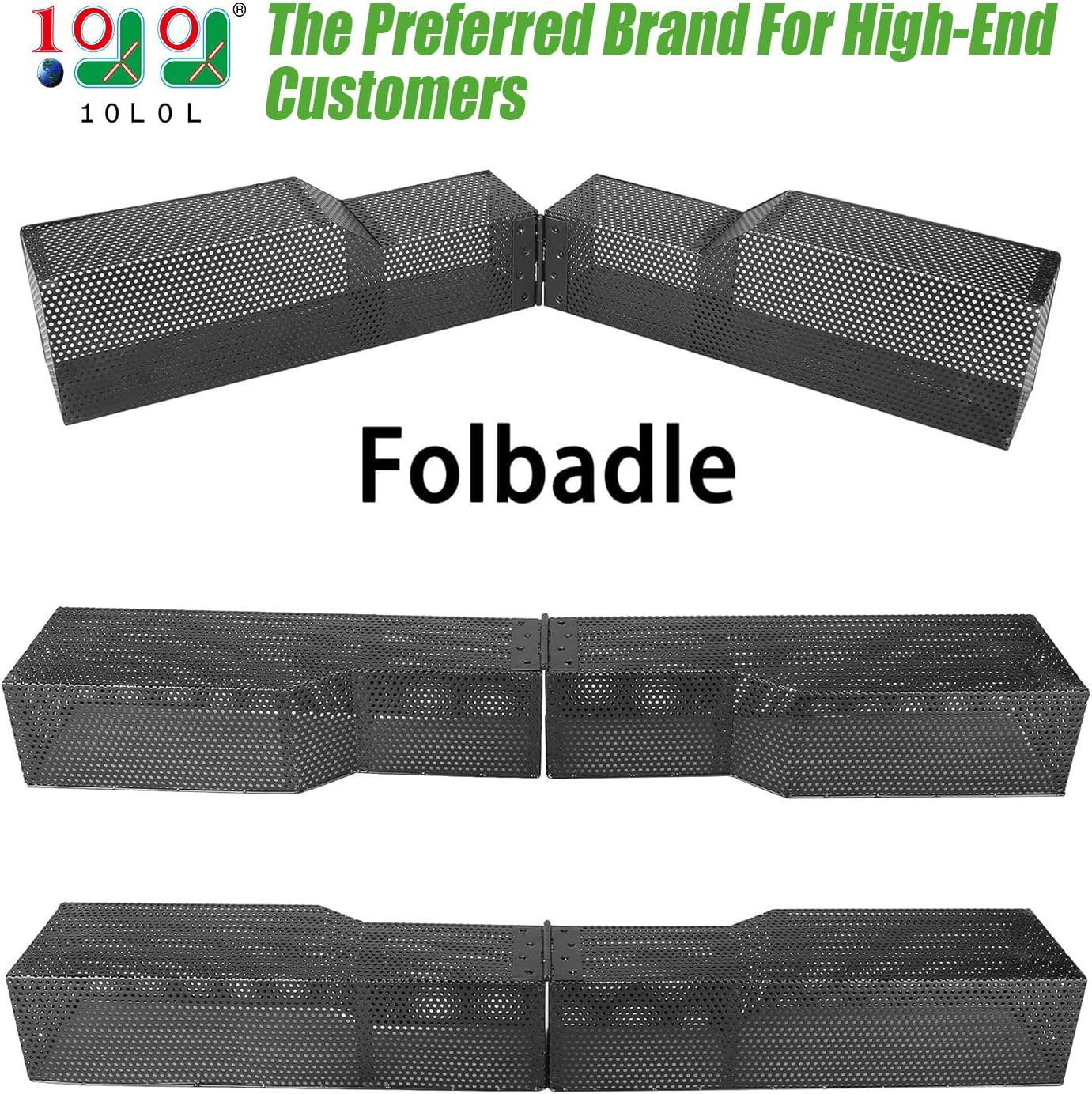 10L0L Golf Cart Front Inner Basket for EZGO TXT & RXV, Dash Storage Box Metal Mesh Tray Organizer