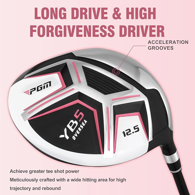 PGM 12/15 Pieces Women's Complete Golf Club Set – Full Set - Image 6