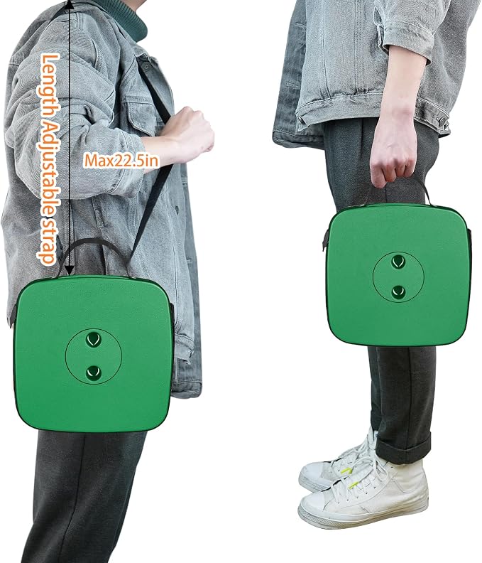 Boreeman Upgraded Collapsible Stool, Square Portable Stool, Lightweight Yet - Image 6