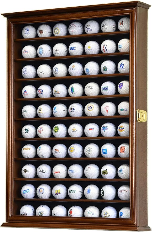 70 Golf Ball Display Case Cabinet by SFDisplay