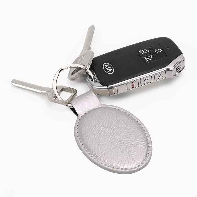 LaserGram Oval Keychain, Golfer Golfing, Personalized Engraving Included - Image 2