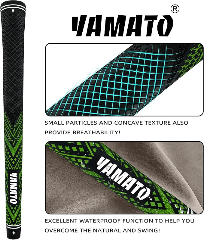 Yamato Innovative Golf Grips 13 Pack Midsize/Standardsize Golf Club Grips - Image 3