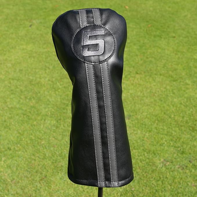 Single Headcover, Easy Slip-On Easy-Off Golf Club Head Cover, Fleece Lined - Image 3