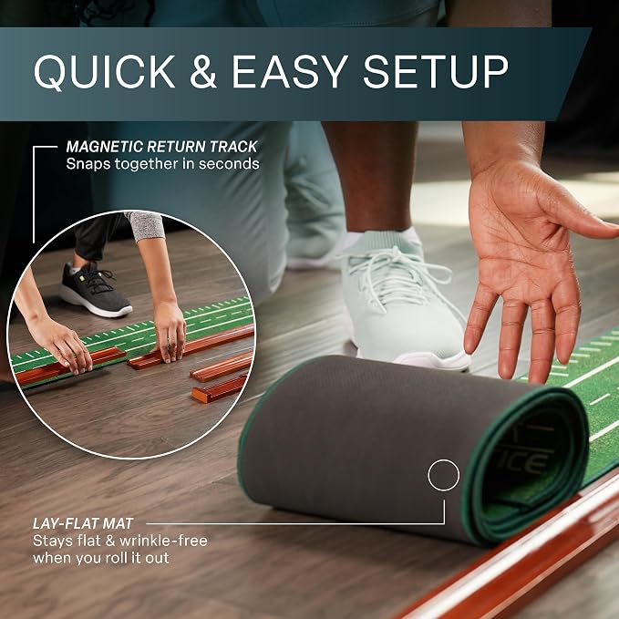 Perfect Practice Golf Putting Mat - Image 5