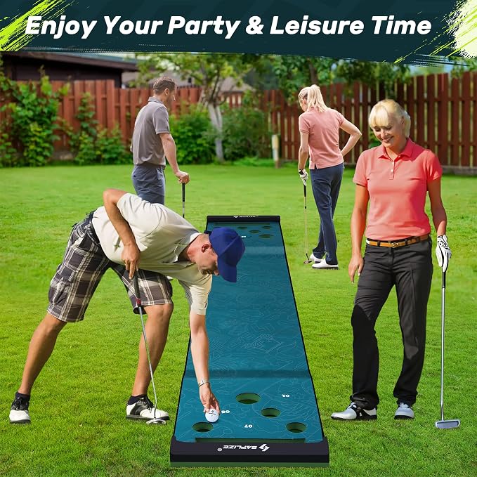 SAPLIZE Golf Putting Mat/Putting Green Mat - Image 2
