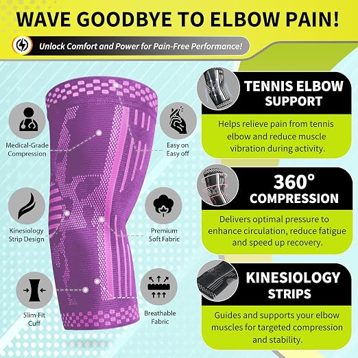 BLITZU Elbow Compression Sleeve - Image 5