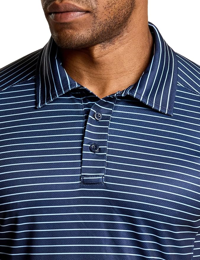CQR Men's Polo Shirts, Tactical Short Sleeve Golf Performance Shirts, - Image 5
