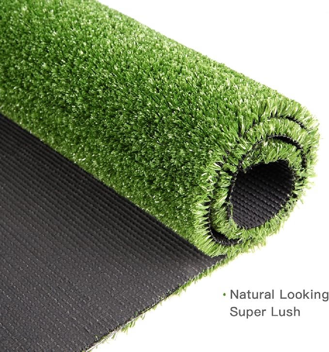 Artificial Grass Turf, 1ft x 14ft 0.4" Pile Height, Indoor Outdoor Fake - Image 2
