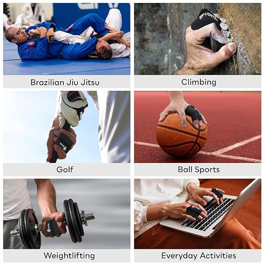 LIONTEK Double Flow Finger Sleeve V3 Pair — Joint Support & Compression - Image 3