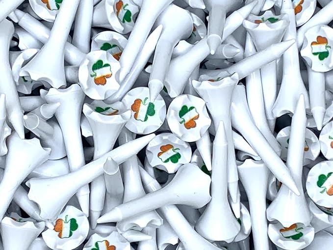 TRUESTRIKE Premium USA Golf Tees – 100-Pack Durable 3¼" / 2¾" Plastic Tees – - Image 2