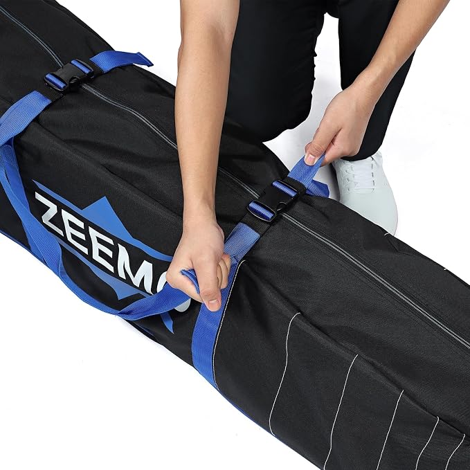 ZEEMO Golf Travel Bag, Mid-open Protective & Wheeled Airline-Approved Case - Image 5