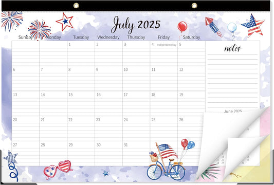 GuassLee Extra Large Desk Calendar 2025-2026 - 19 Months 20" x 30" Jumbo Desk Calendar from Jun. 2025 to Dec. 2026, Large Monthly Planner with Watercolor Design for Office School Home Organizing