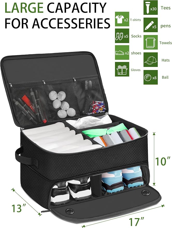 CAMPLAND 2 Layer Trunk Organizer, Waterproof Car Locker - Image 2