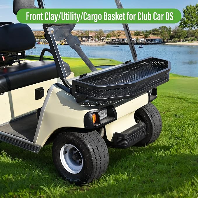 Club Car DS/Precedent Front Cargo Basket Clay Outer Utility - Image 3